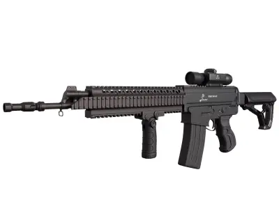 Pindad SS2 V4 A1 3D model