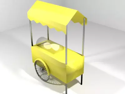 Trade Trolley - Type 2 3D model