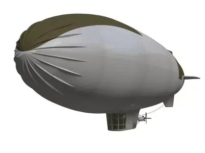 Airship E24 3D model