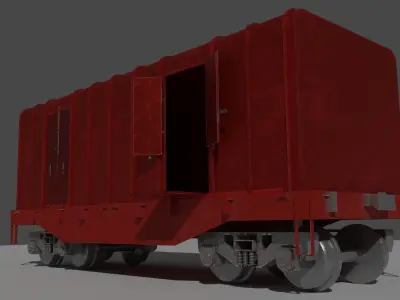 Train Bogie 3D model buy