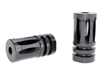 A2 Muzzle Brake  Low-poly 3D model