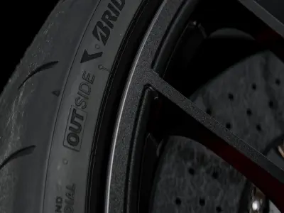 Bridgestone Potenza Race 245 30 ZR20 3D model