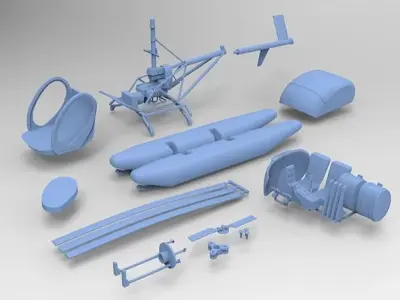 Hughes 269 for Calypso  3D print model