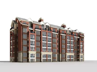 Multi Residential 3D model purchase