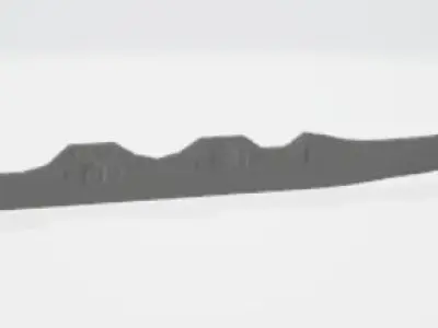 Old fighter sword Free 3D model