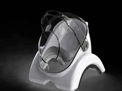 Diving Helmet 3D model by Swami-G