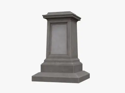 Pedestal 3 3D model