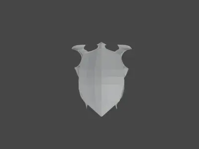 Athena s shield from Mobile Legends - MLBB Low-poly 3D model