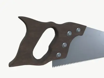 Hand Saw 3D model 3