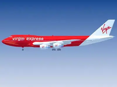 Boeing Virgin Express 3D model