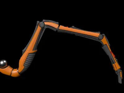 Robot Leg 3D model order