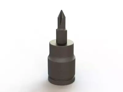 Short Socket Phillips Soquete Curto 3D model
