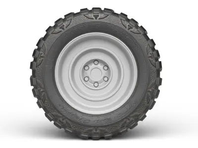 Nitto Mud Grappler 3D model