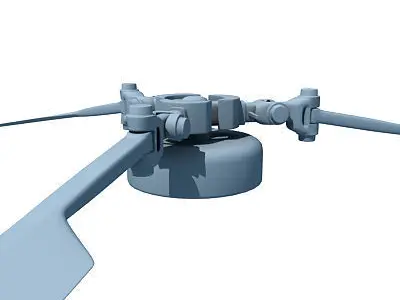 Helicopter Propeller 3D model by 3D-Horse