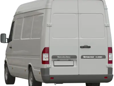 MB Sprinter Classic PanelVan 3D model
