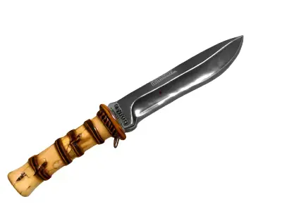 Tactical Percival Dagger PBR Model Low-poly 3D model