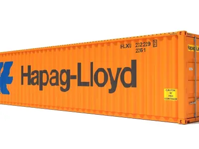 Shipping Container Hapag-Lloyd 3D model