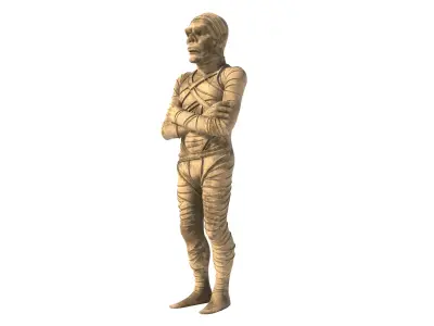 mummy Low-poly 3D model