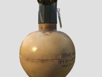 Grenade P-67-M 3D model