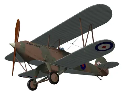 hawker fury 3D model order