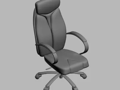 office chair 09 3D model