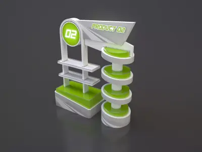PRODUCT DISPLAY 02 3D model