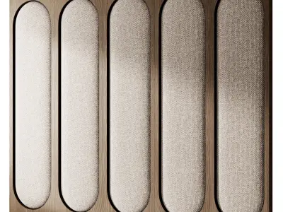 Decorative Part-1 Wall Panels 3D model