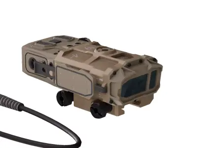 Rangefinder Maztech X4-LRF Low-poly 3D model