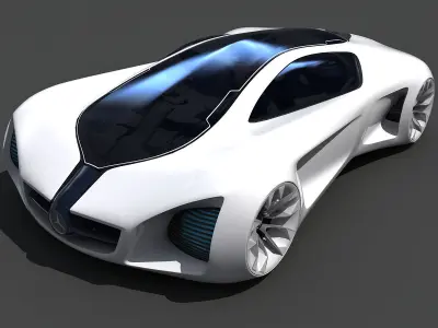 Mercedes Benz Biome Concept Car Free 3D model