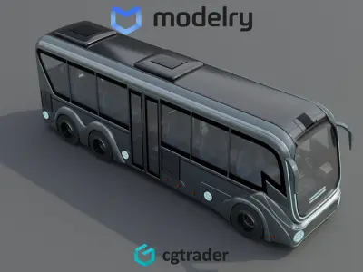 Public Bus 3D model purchase