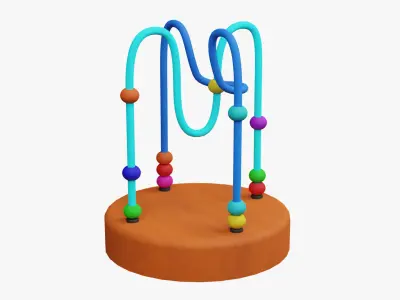 Kids Toys - Maze 3D model