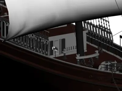Schaffer Model Boat  3D model