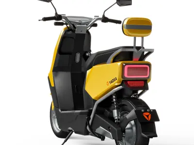 Yadea E3 electric scooter 3D model