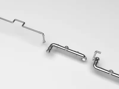 Pipelines Set 3D model