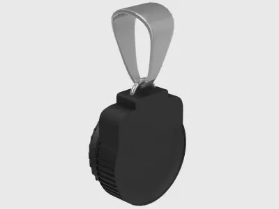  Space Ship Engine Pendant 