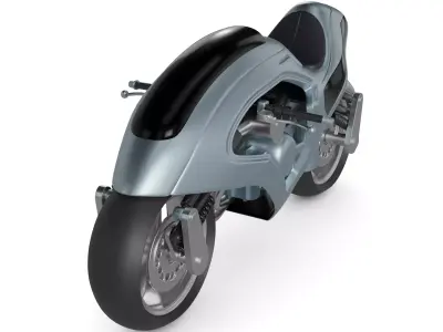 Chopper 3D model 3