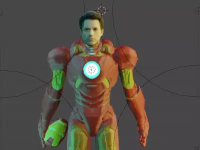 Ironman man 3D model