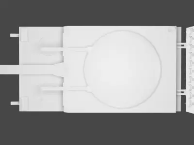 Q-Tron GB-23 Tank 3D model