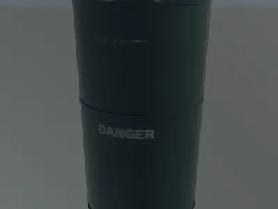 Oil barrel  Free low-poly 3D model get