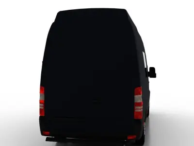 Mercedes Benz Sprinter L2H3 2015 Crew Van UK 3D model
