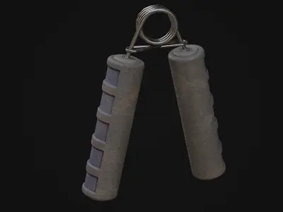 Hand Grip Strenghtener Low-poly 3D model
