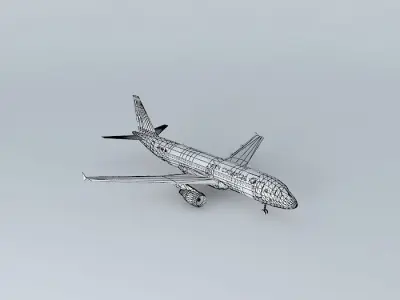 Iberworld Orbest Orizonia Airlines Airbus A320 214 Free 3D model