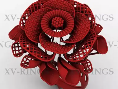NEW TURKISH RINGS LOT XV-21 TO 30 3D print model