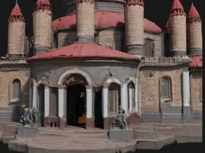 Ancient Cathedral 3D model