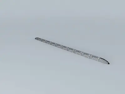Royal RailTorpedo P2 Free 3D model