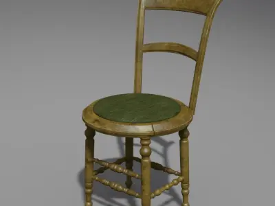 Antique Chair 3D model