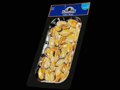 Mussels 3D model
