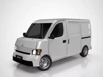VAN - light commercial vehicles van 3D MODEL 3D model