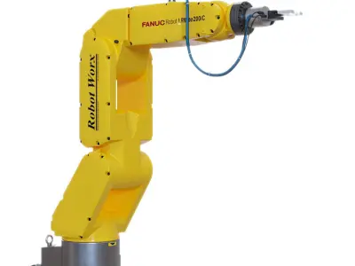 Fanuc Robotic Arm Manipulator 3D model