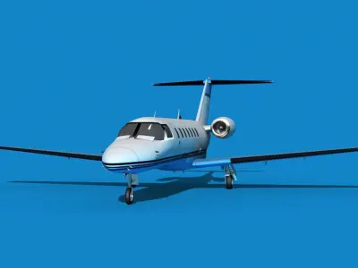 Cessna C528 Citation CJ3 V10 3D model